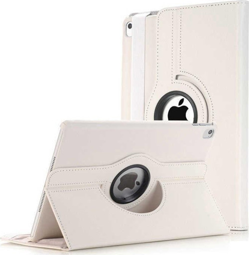 Apple iPad Mini 2 Dönebilen Stantlı Tablet Kılıfı - Beyaz