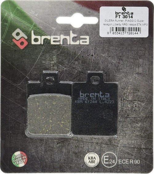 Organik Fren Balata Ft 3014 Pıaggıo Vespa Et4 Lx Mp3 Lıberty 125 150 200 Mp3 250 300 Sym Fıdd