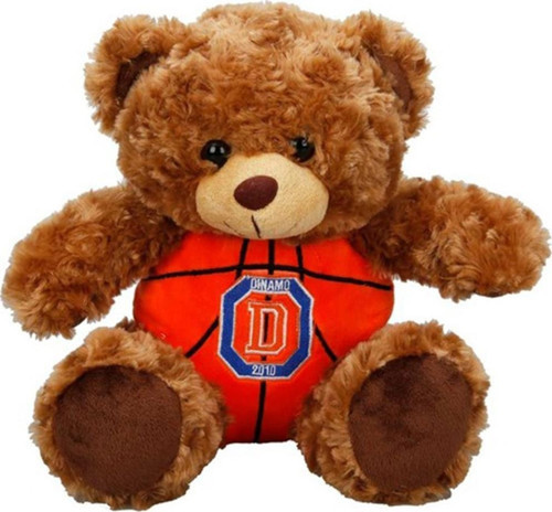 Dinamo Basketbol Topu Gövdeli Oturan Peluş Ayı 30 cm.
