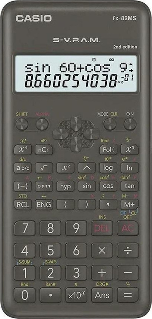 FX-82MS 2. Versiyon Bilimsel Fonksiyonlu Hesap Makinesi