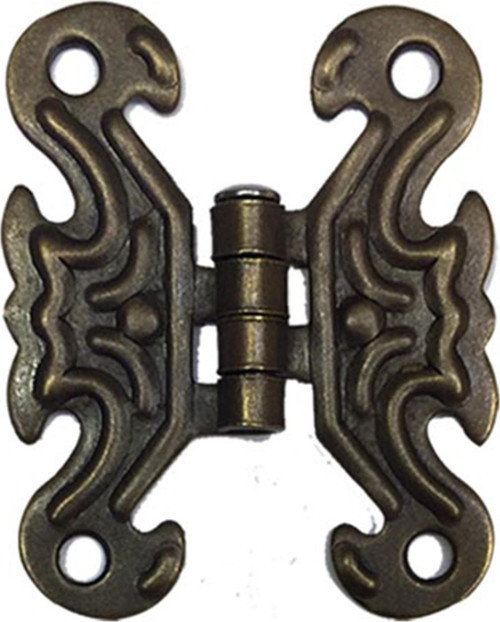Kelebek Menteşe 10 Adet Antik 33x40 mm Kutu ve Sandık Menteşesi Hobi Maket