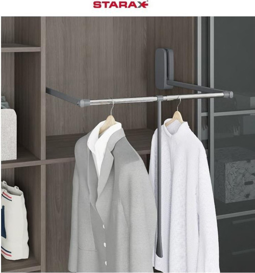 Gardırop Asansörü 12Kg GRİ S-6012-G W:850-1150mm