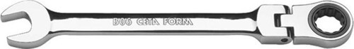 Form B06-12 Mafsallı 12mm C-GEAR Cırcırlı Kombine Anahtar