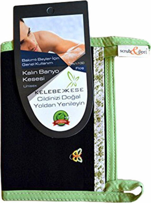 Scrub And Peel Kalın Banyo Kesesi -Bakımlı Beyler İçin Genel Kullanım (Unisex)