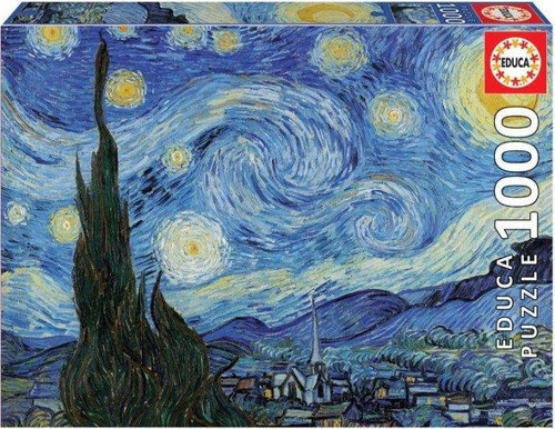 1000 Parça Yıldızlı Gece, Vincent Van Gogh
