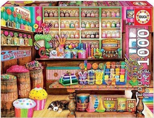 17104 Candy Shop 1000 Parça Puzzle