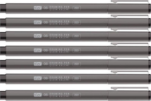 DRAWING PEN - ÇİZİM KALEMİ 7 Lİ SET 222