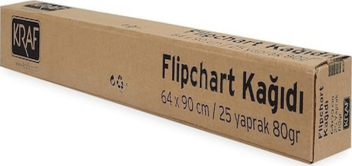 FLIPCHART KAĞIDI RULO 64x90cm 25YP 703G