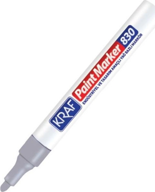 PAINT MARKÖR 830 GÜMÜS - (12 Adet)