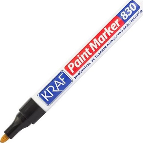 PAINT MARKÖR 830 SIYAH - (12 Adet)