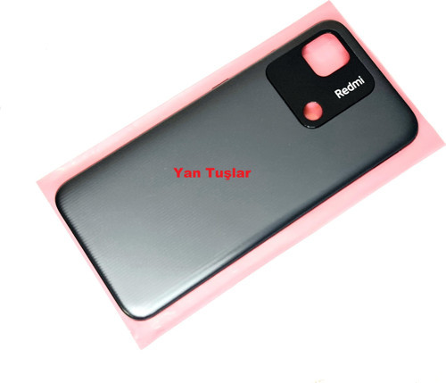 Xiaomi Redmi 10A KASA Arka Kapak Batarya Kapağı SİYAH