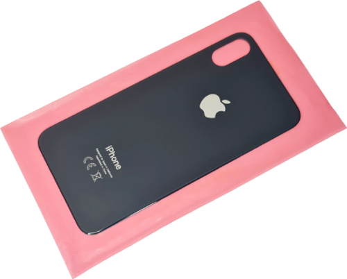 İphone X Arka Pil Batarya Kapağı (CAM) SİYAH