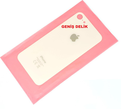 İphone 8 Arka Pil Batarya Kapağı (CAM) GOLD