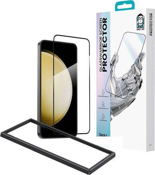 Galaxy S24 Plus Benks Glass Warrior Cam Ekran Koruyucu + Kolay Uygulama Aparatlı