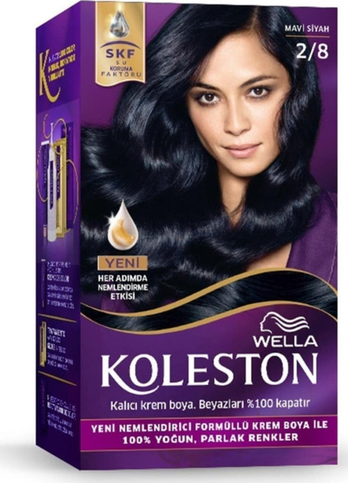 Marka: Koleston Kit Saç Boyası 2/8 Mavi Siyah Kategori: Saç Boyası