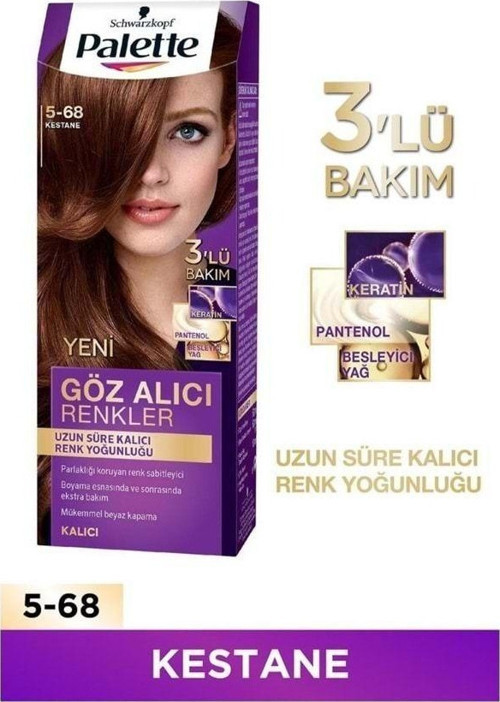 Göz Alıcı Renkler 5-68 Kestane Saç Boyası