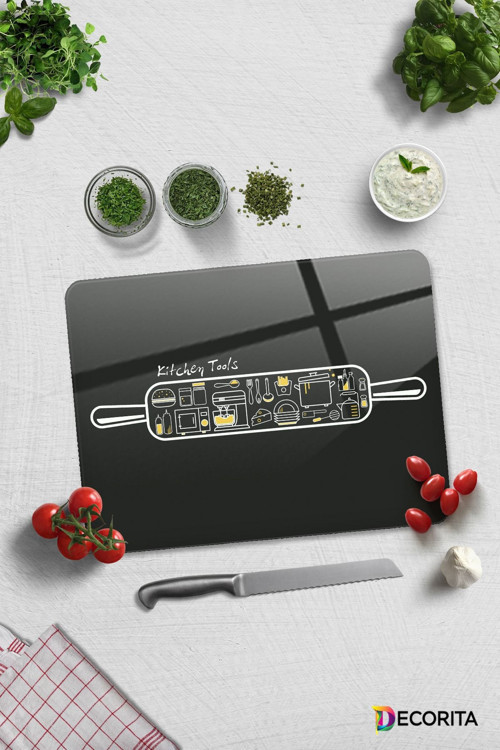 Cam Kesme Tahtası - Cam Kesme Tablası | Kitchen Tools - Mutfak Gereçleri | 30cm x 40cm