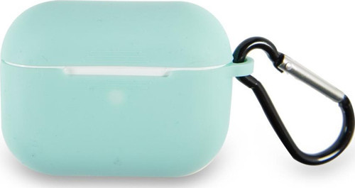 Apple AirPods Pro Renkli ve Askılı Silikon Kılıf - Turkuaz