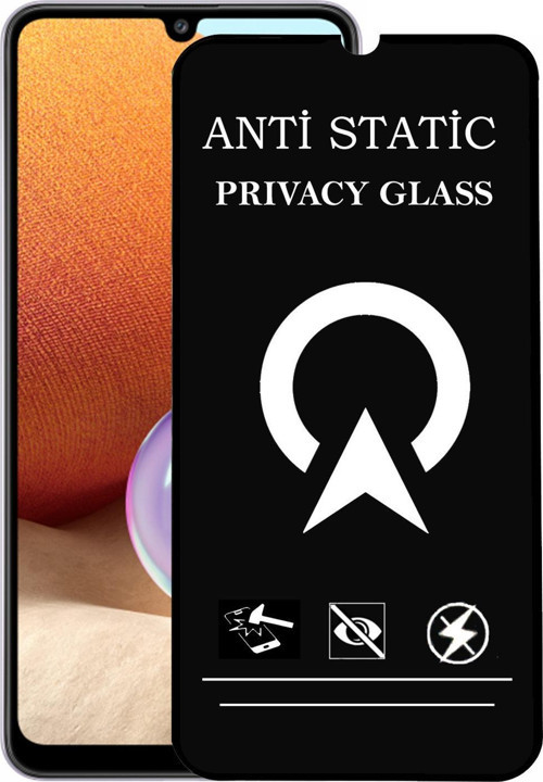 Samsung Galaxy A32 Tam Kaplayan Anti Statik Görünmez Safir Ekran Koruyucu Hayalet Cam