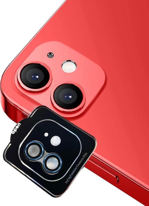 Apple iPhone 11 Safir Temperli Cam Kamera Lens Koruyucu - Mavi