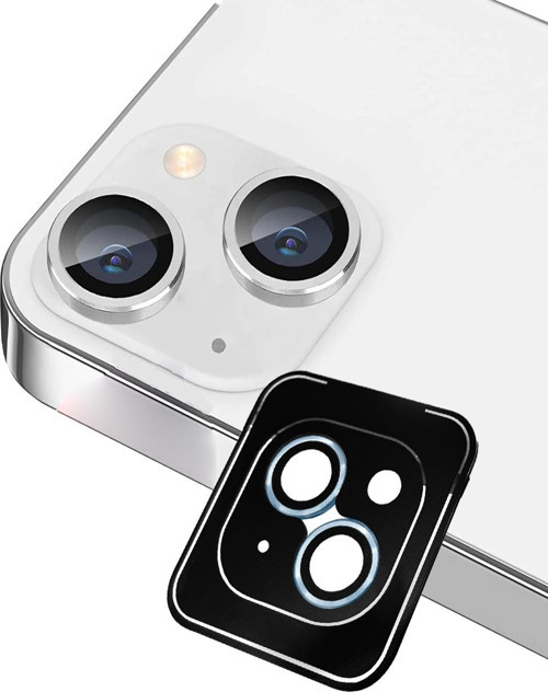 Apple iPhone 14 Plus Safir Temperli Cam Kamera Lens Koruyucu - Mavi