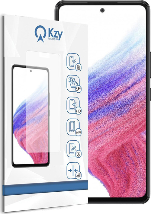 Samsung Galaxy A53 Temperli Ekran Koruyucu Kırılmaz Cam Ekonomik 5'li Paket