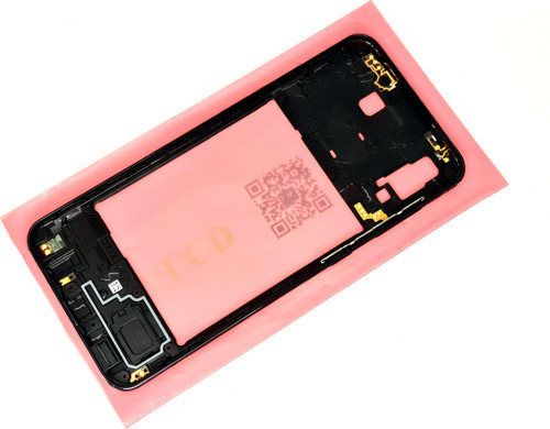 Samsung Galaxy A20 A 205 Kasa Arka Pil Batarya Kapağı SİYAH