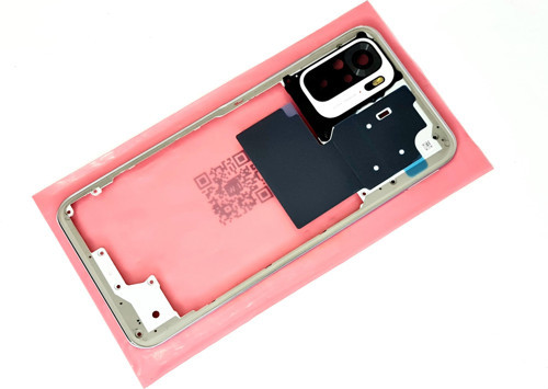 Xiaomi Redmi Note 10S (4G) kasa Arka Pil Batarya Kapağı BEYAZ