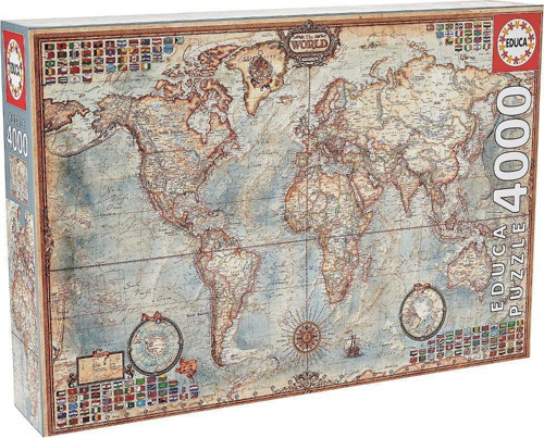 Puzzle THE WORLD EXECUTIVE MAP 14827 4000 lik