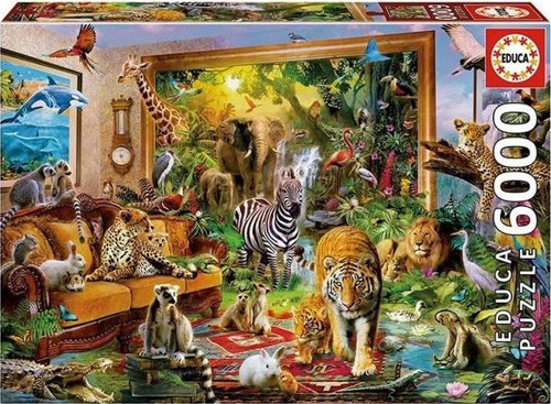 17679 Enterıng The Bedroom 6000 Parça Puzzle