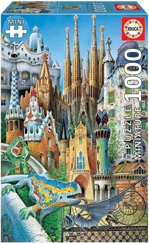 11874 Collage Gaudi Miniature 1000 Parça Puzzle
