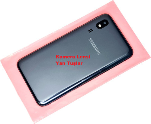 Samsung A260 Galaxy A2 Core Kasa Pil Kapağı Batarya Kapağı SİYAH