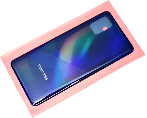 Samsung Galaxy A31 A315 Arka Pil Batarya Kapağı MAVİ