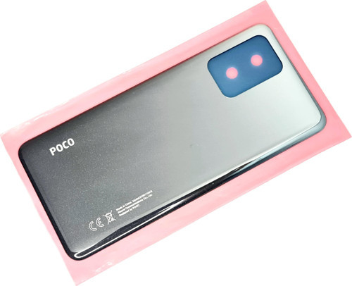 Xiaomi POCO X3 GT Arka Kapak Batarya Pil Kapağı (CAM) SİYAH