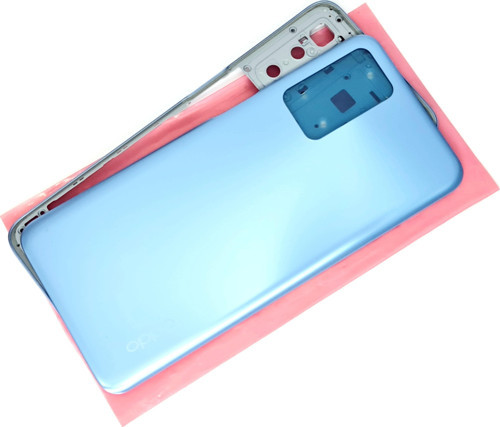 Oppo A16 kasa Arka Pil Batarya Kapağı MAVİ