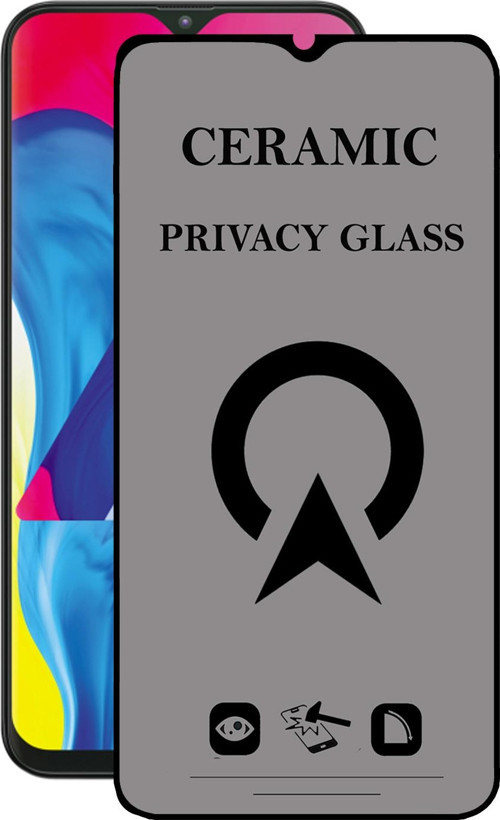 Samsung Galaxy M10 Tam Kaplayan Parlak Seramik Nano Esnek Hayalet Ekran Koruyucu