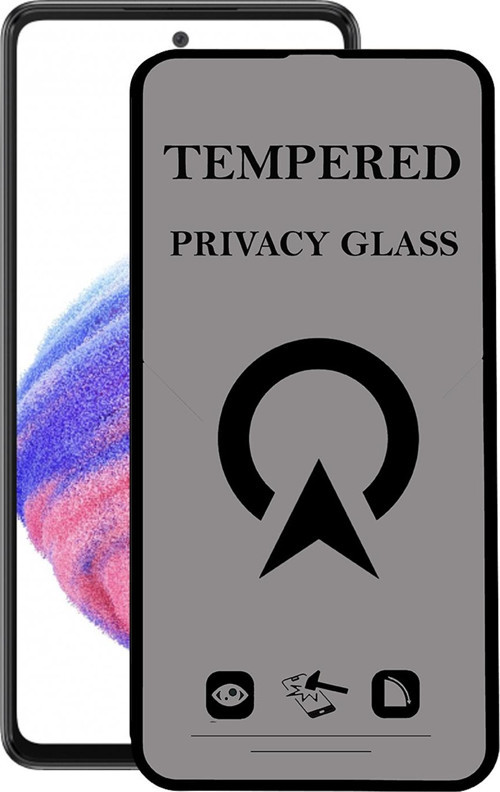 Samsung Galaxy A53 Tam Kaplayan Privacy Hayalet Temperli Ekran Koruycu Cam