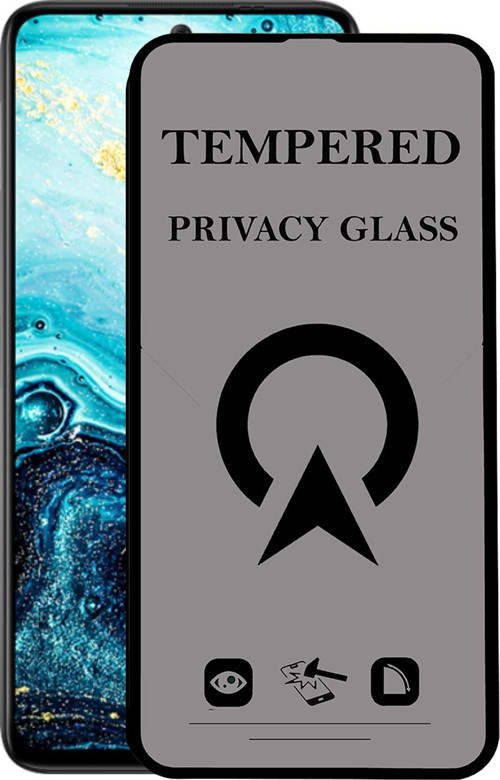 General Mobile GM 21 Pro Tam Kaplayan Privacy Hayalet Temperli Ekran Koruycu Cam