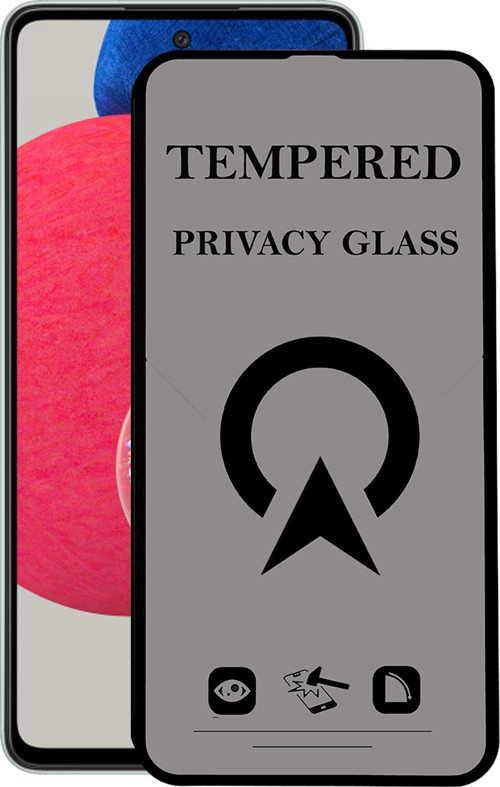Samsung Galaxy A52s Tam Kaplayan Privacy Hayalet Temperli Ekran Koruycu Cam