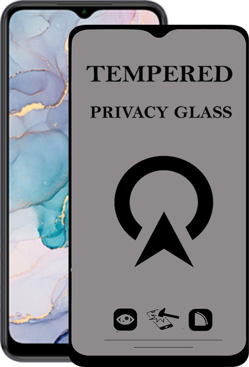 General Mobile GM 22 Tam Kaplayan Privacy Hayalet Temperli Ekran Koruycu Cam