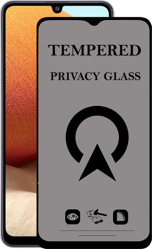 Samsung Galaxy A32 Tam Kaplayan Privacy Hayalet Temperli Ekran Koruycu Cam
