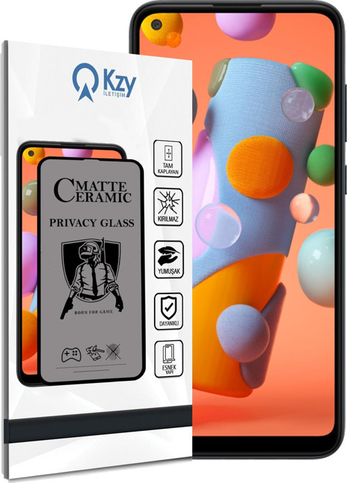 Samsung Galaxy A11 Tam Kaplayan Mat Seramik Nano Esnek Hayalet Ekran Koruyucu