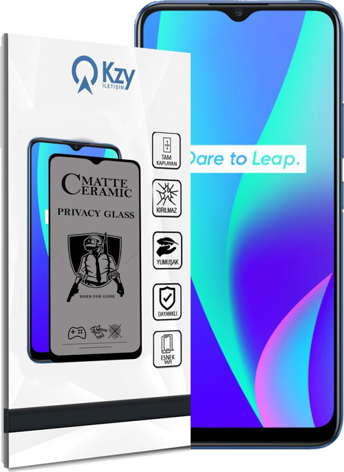 Realme C15 Tam Kaplayan Mat Seramik Nano Esnek Hayalet Ekran Koruyucu