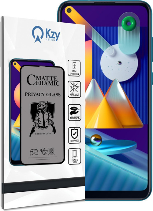 Samsung Galaxy M11 Tam Kaplayan Mat Seramik Nano Esnek Hayalet Ekran Koruyucu