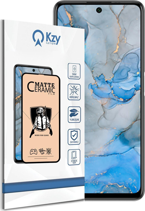 General Mobile GM22 Pro Tam Kaplayan Mat Seramik Nano Esnek Ekran Koruyucu Cam
