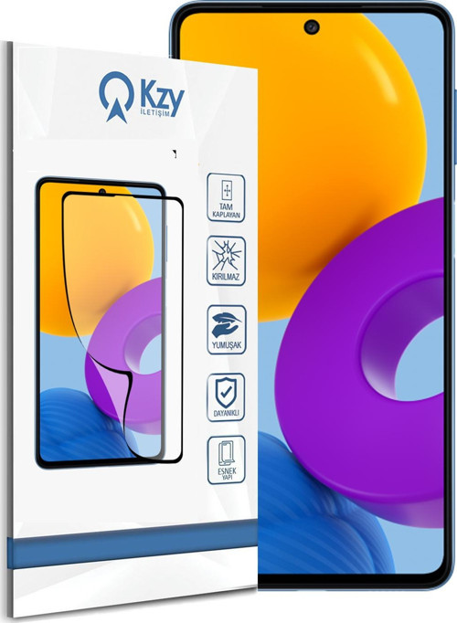 Samsung Galaxy M52 Tam Kaplayan Fiber Nano Ekran Koruyucu Cam