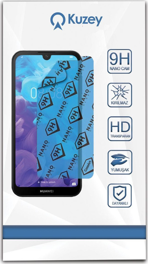 Huawei Y5 2019 Nano Ekran Koruyucu Kırılmaz Esnek Cam