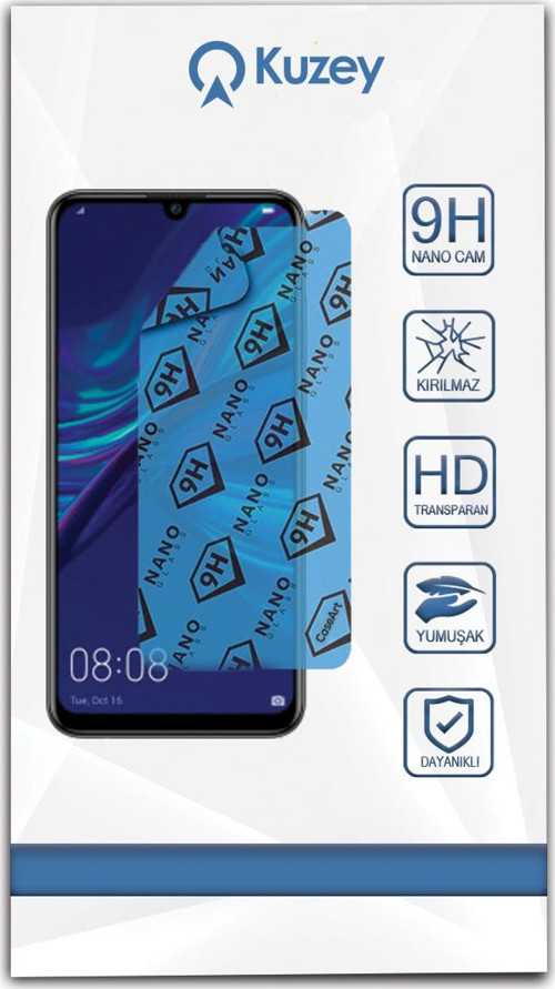Huawei P Smart 2019 Nano Ekran Koruyucu Kırılmaz Esnek Cam
