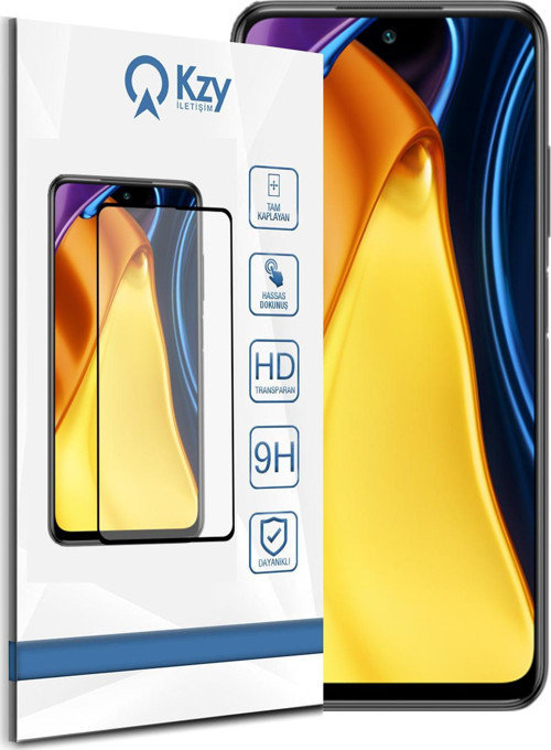 Xiaomi Poco M3 Pro Tam Kaplayan Temperli Ekran Koruyucu Cam