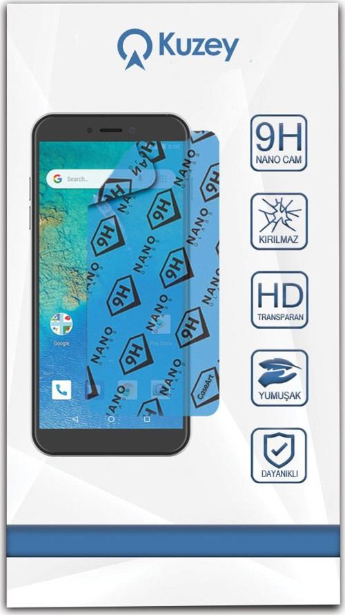 General Mobile GM8 Go Nano Ekran Koruyucu Kırılmaz Esnek Cam